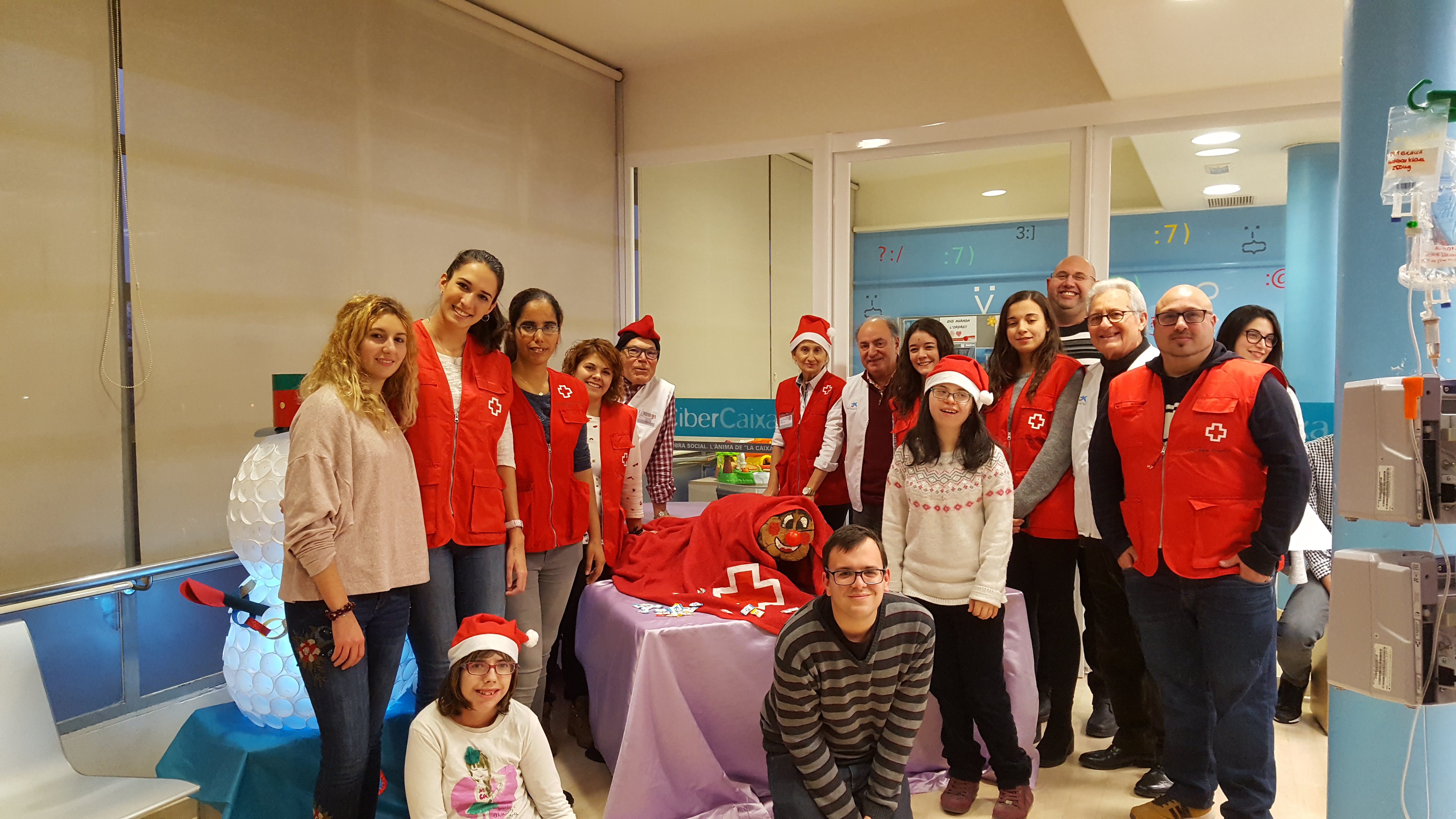 Nadal 2017 a la CiberCaixa de l’hospital Arnau de Vilanova de Lleida