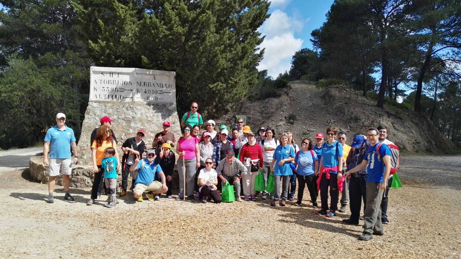 Una jornada de senderisme inclusiu