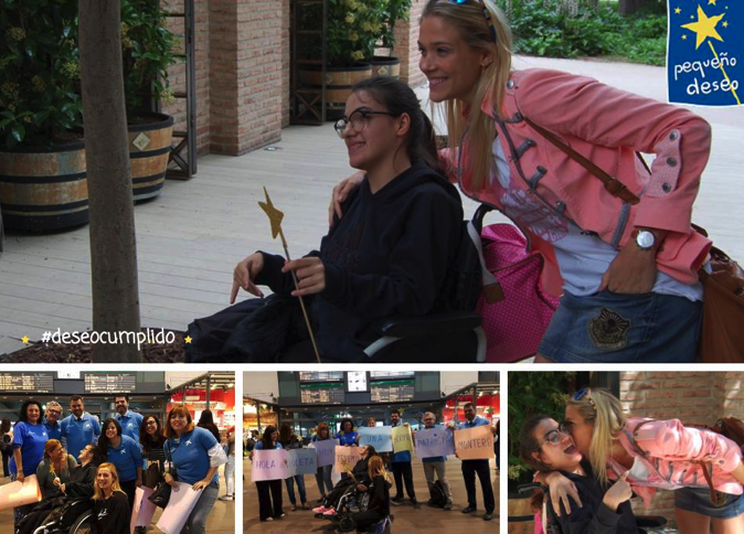 Voluntarios de Sevilla ayudamos a cumplir deseos