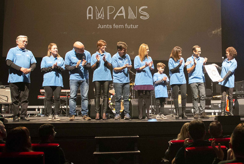 AMPANS reconoce la labor de los Voluntarios de ”la Caixa”