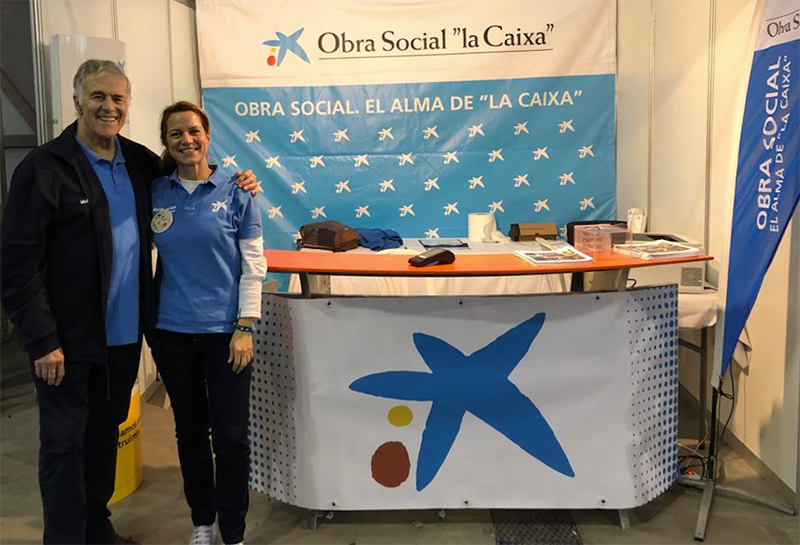 Mercat solidari a Màlaga amb l'associació Nou Futur