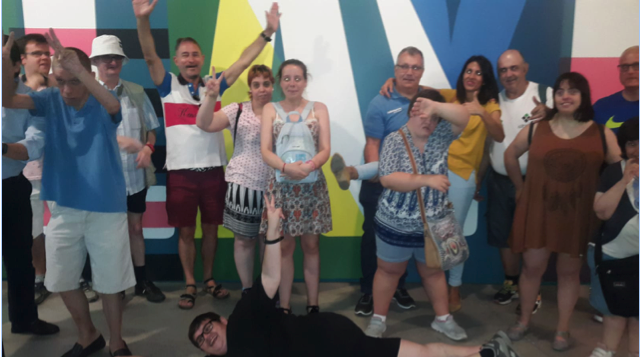 Visitamos la exposición de “Players” con la Fundación Juan XXIII