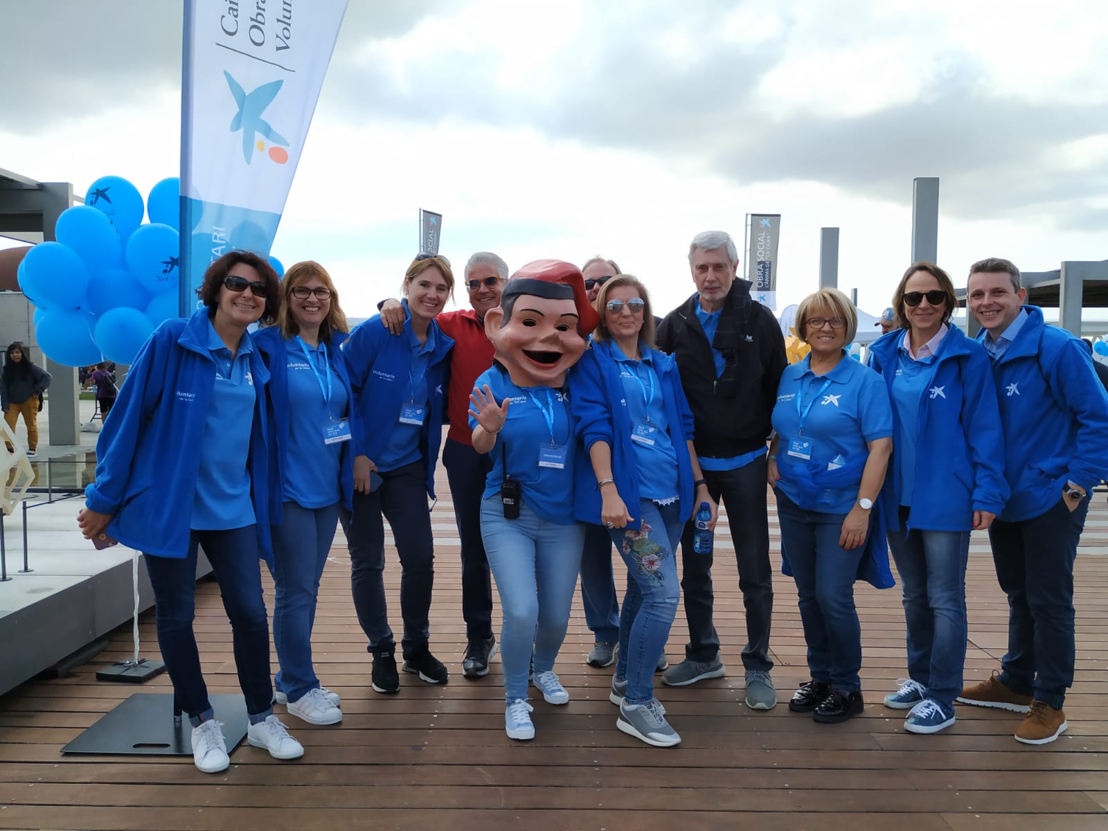 Gran èxit del Dia del Voluntari a Barcelona