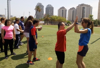 Despidiendo la temporada de rugby inclusivo