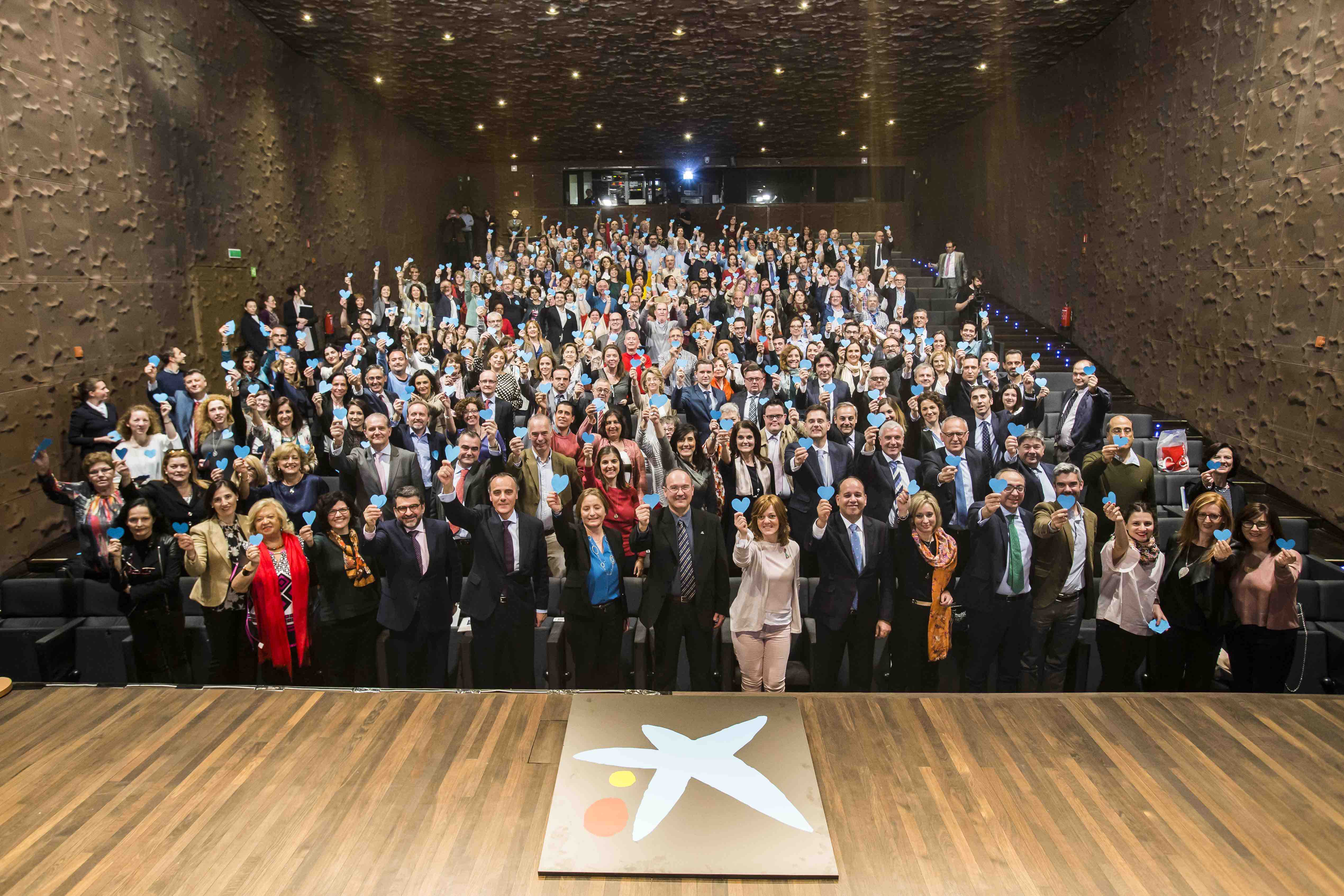 Les Delegacions de Castella la Manxa, Extremadura i Madrid a la Primera Trobada de Voluntaris de ”la Caixa”