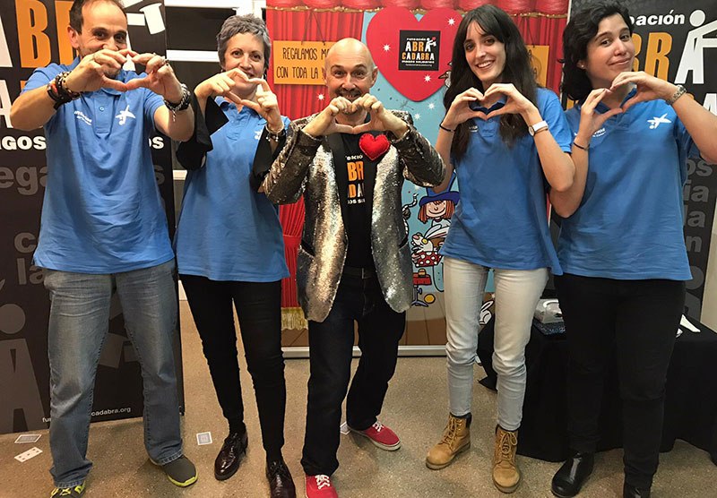 Una tarda de màgia a l'Hospital Clínic San Carlos de Madrid