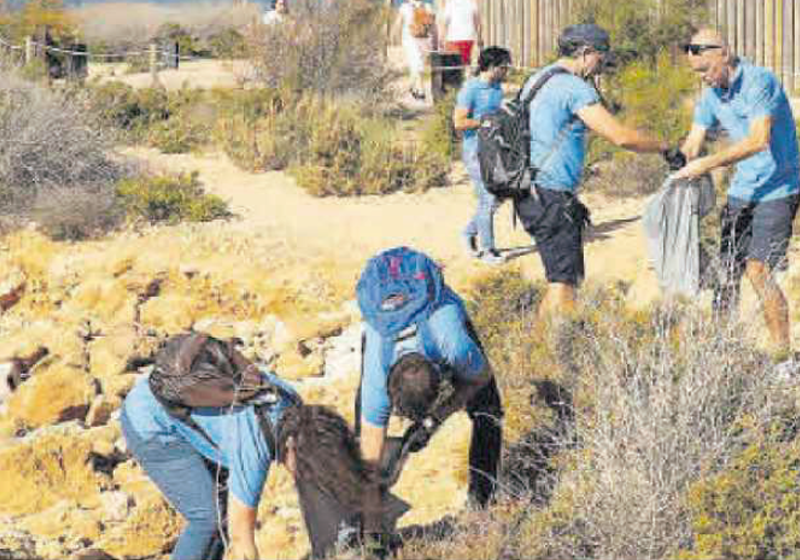 Los Voluntarios CaixaBank en Galicia participan en el R4’Reto Recoge, Recicla y Respira’