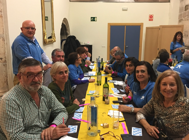 I Sopar Solidari dels voluntaris de Burgos a favor de Càrites