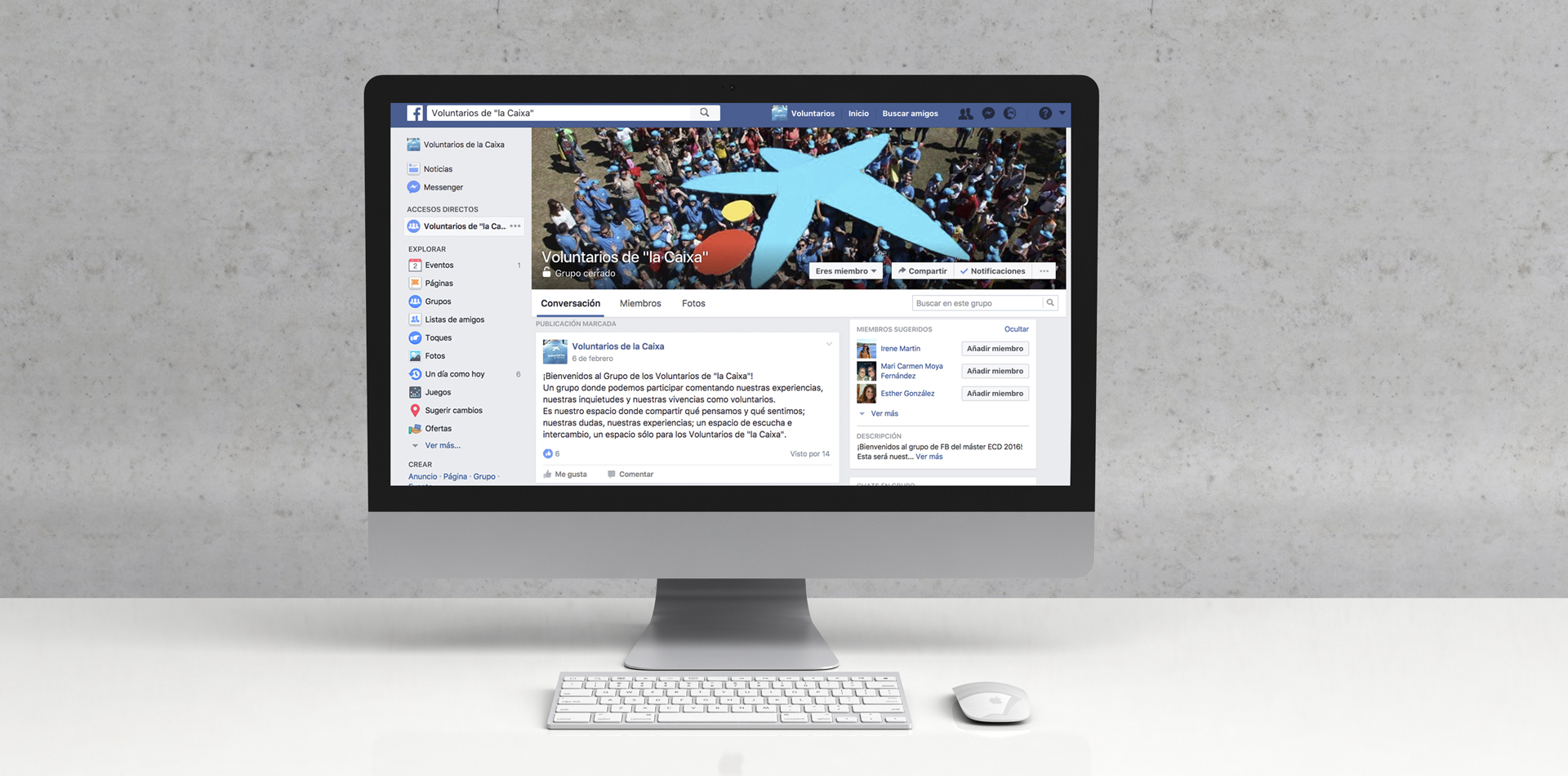 Comparte en Facebook tu experiencia como voluntario