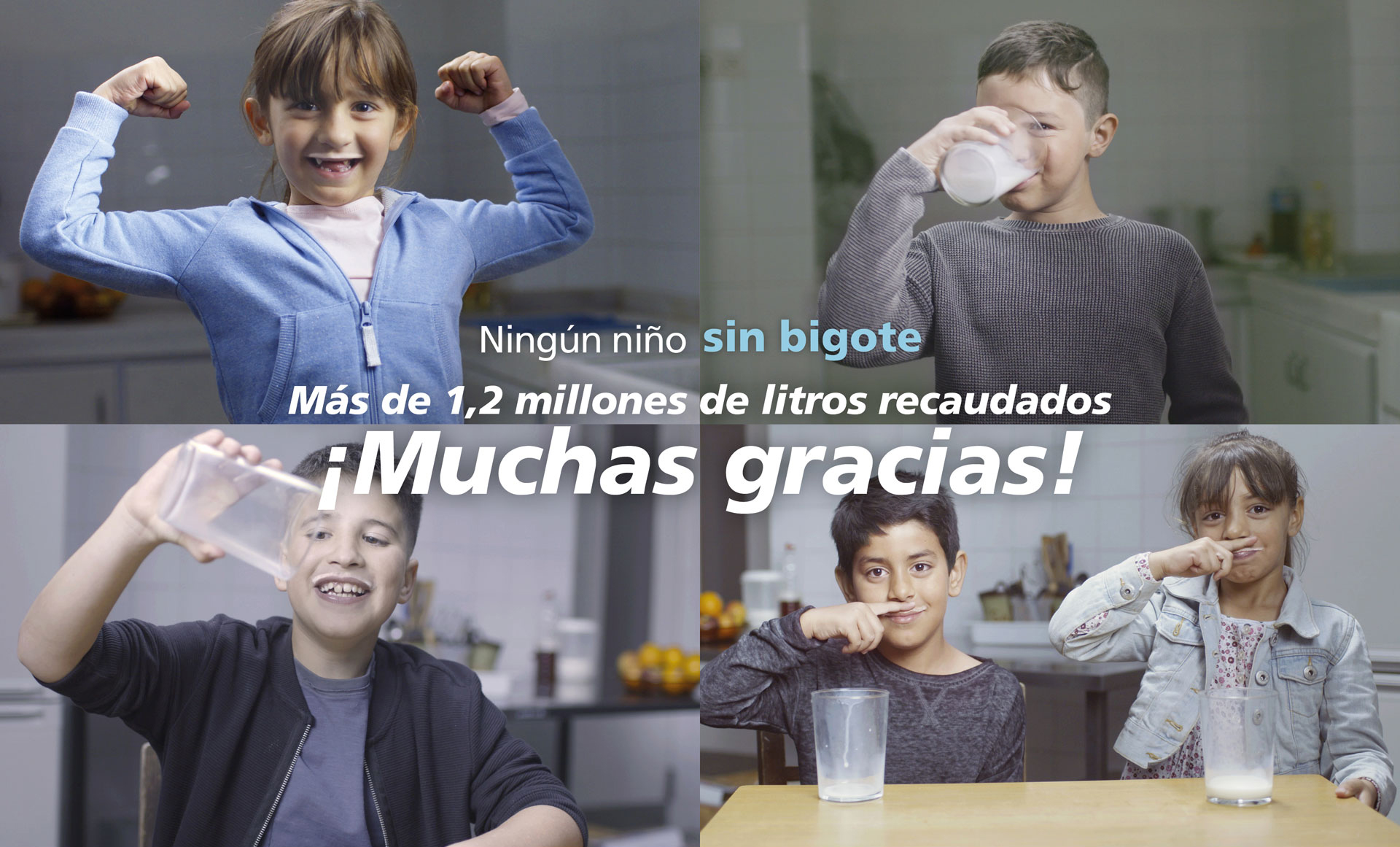 La campanya “Cap nen sense bigoti” recull 1.200.659 de litres de llet