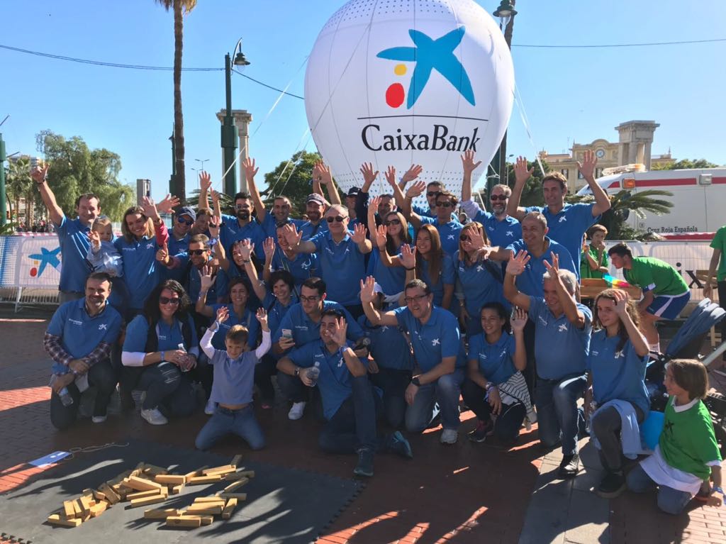 Reconeixement i agraïment al voluntariat ”la Caixa” Màlaga