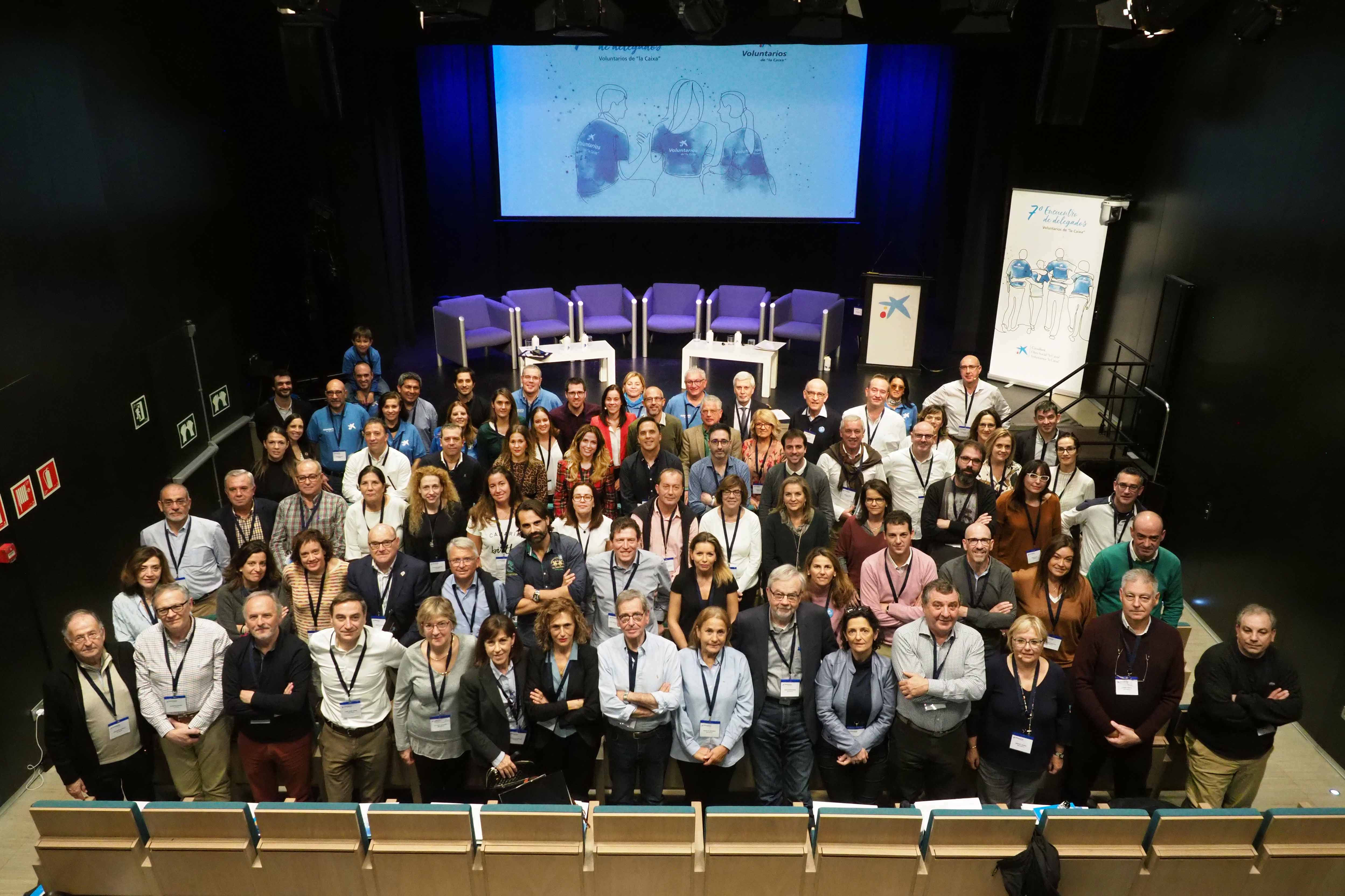 Gran èxit de la 7a Trobada de delegats dels Voluntaris de ”la Caixa”