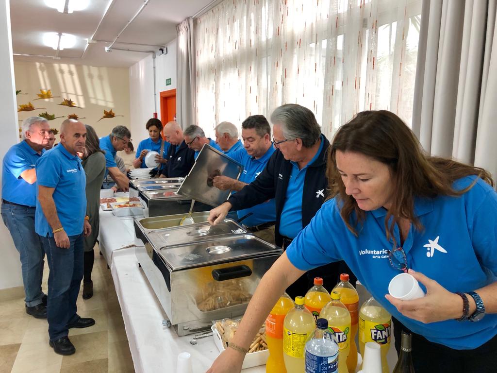 Desembre, un mes molt actiu per als voluntaris de Màlaga