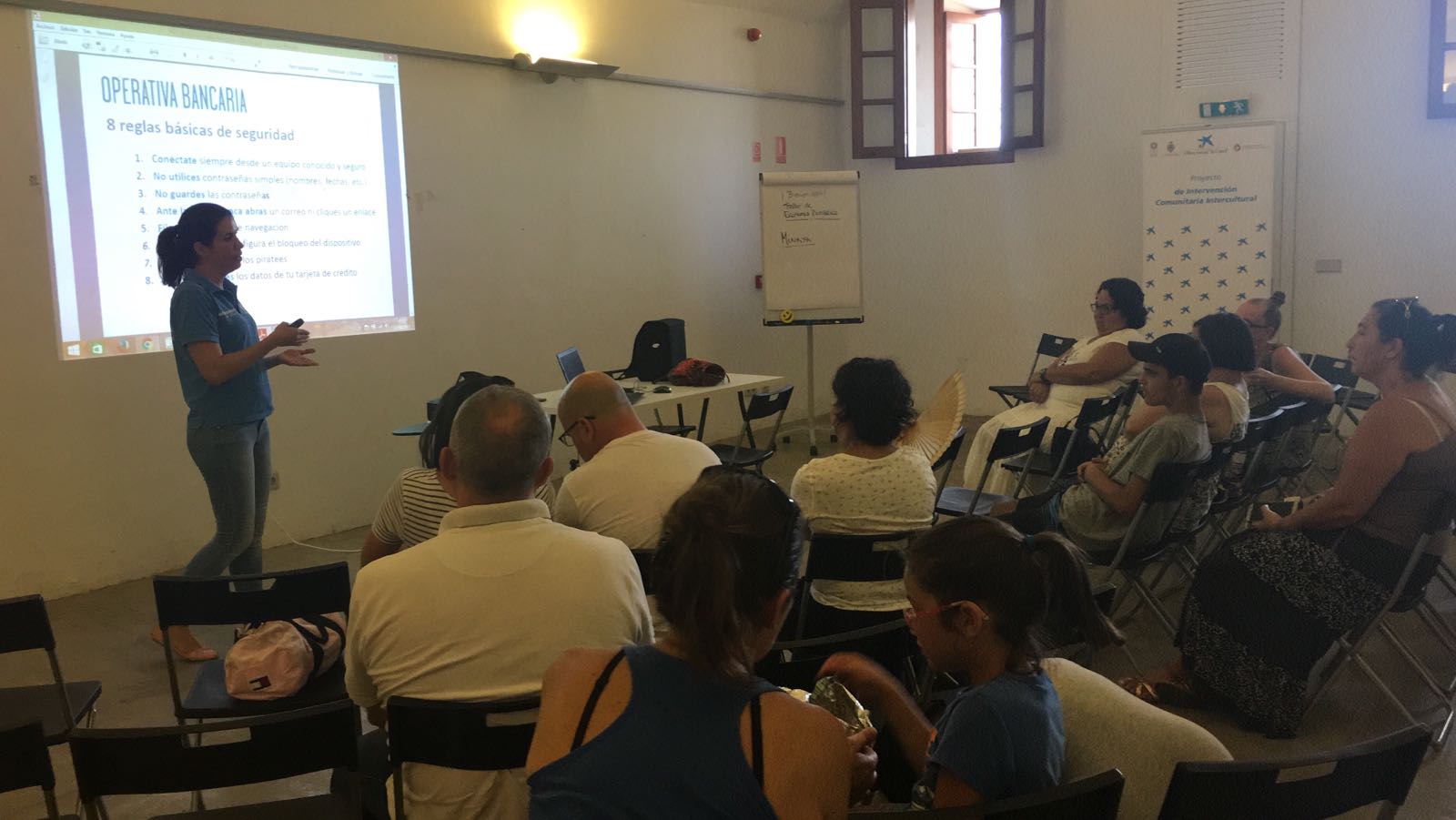 Un taller d'educació financera a Tenerife