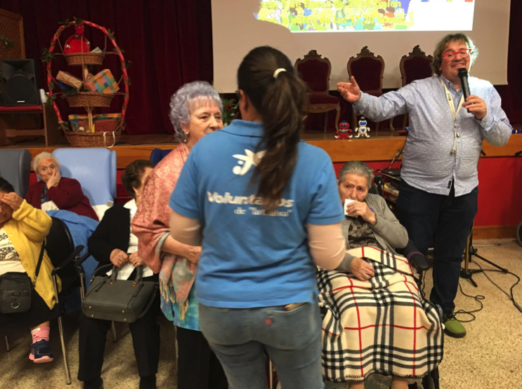 Celebramos los cumpleaños del mes de diciembre en la Residencia Cardenal Marcelo de Valladolid