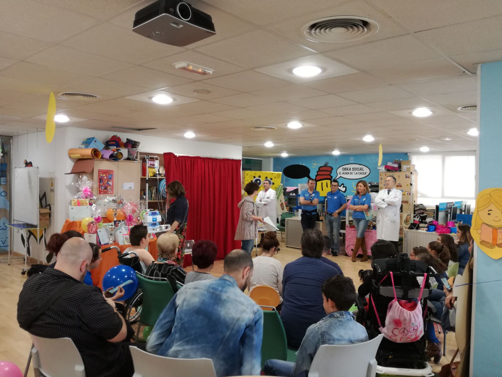 Dia del Llibre. CiberCaixa Hospitalària