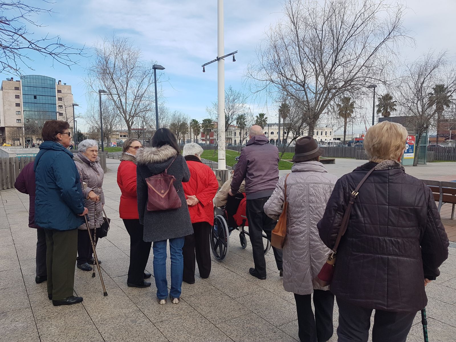 Salidas urbanas con nuestros mayores