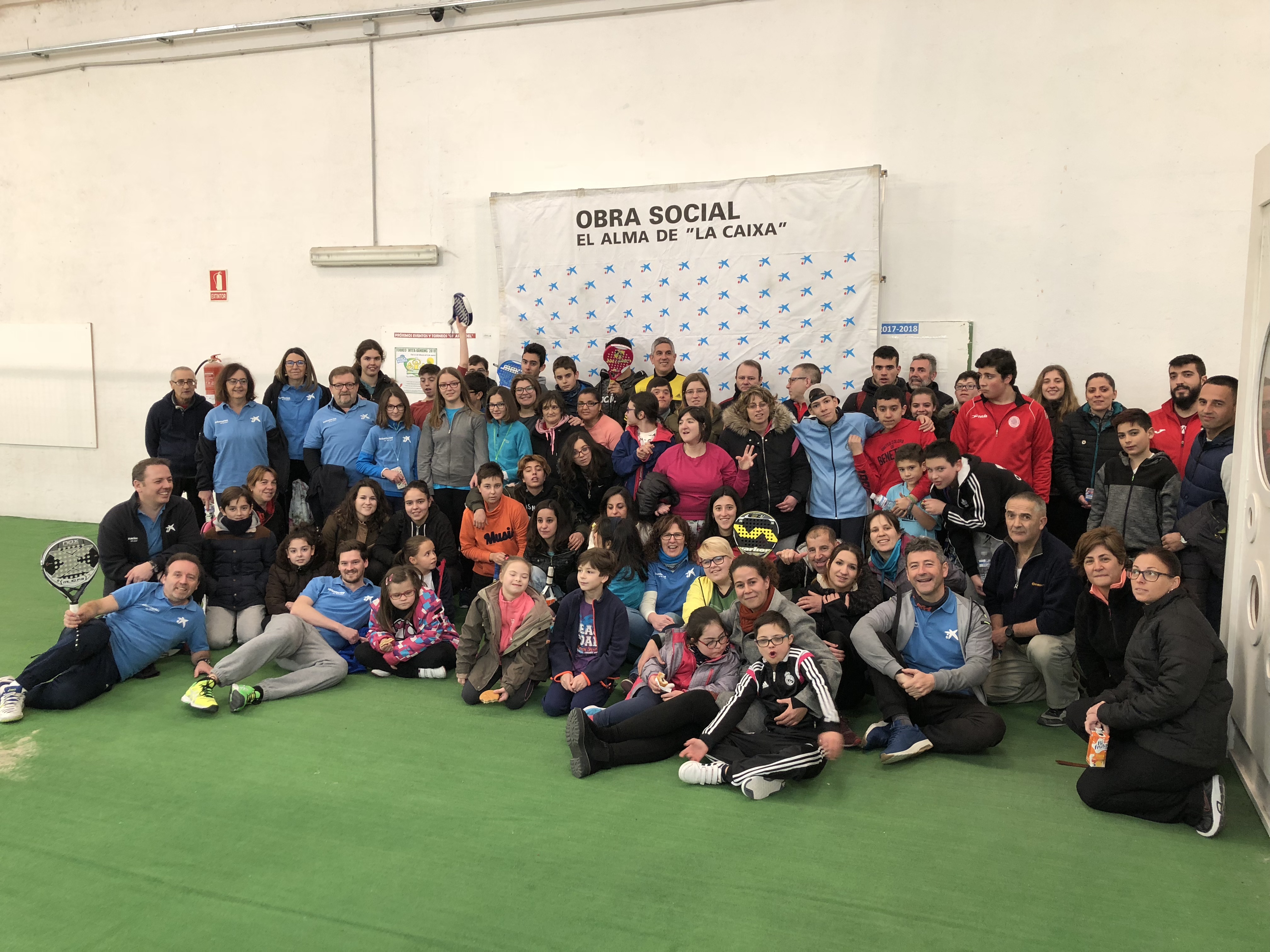 Jornada de pàdel inclusiva