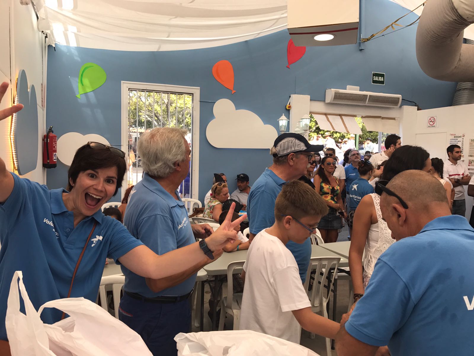 Els voluntaris de Màlaga ens anem de fira amb entitats socials de la província