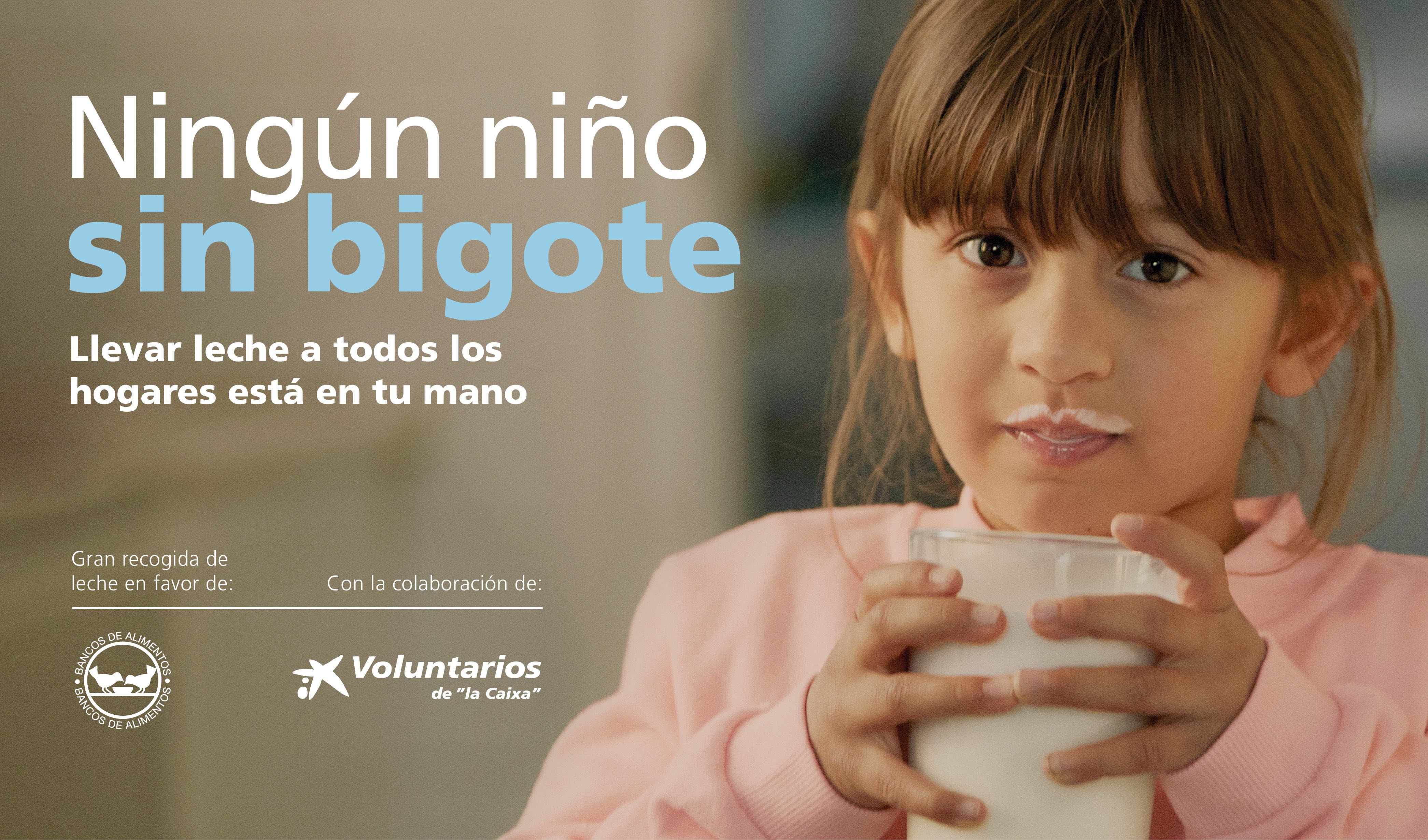 Colaboraremos con los Bancos de Alimentos en la Campaña Recogida de Leche 2017