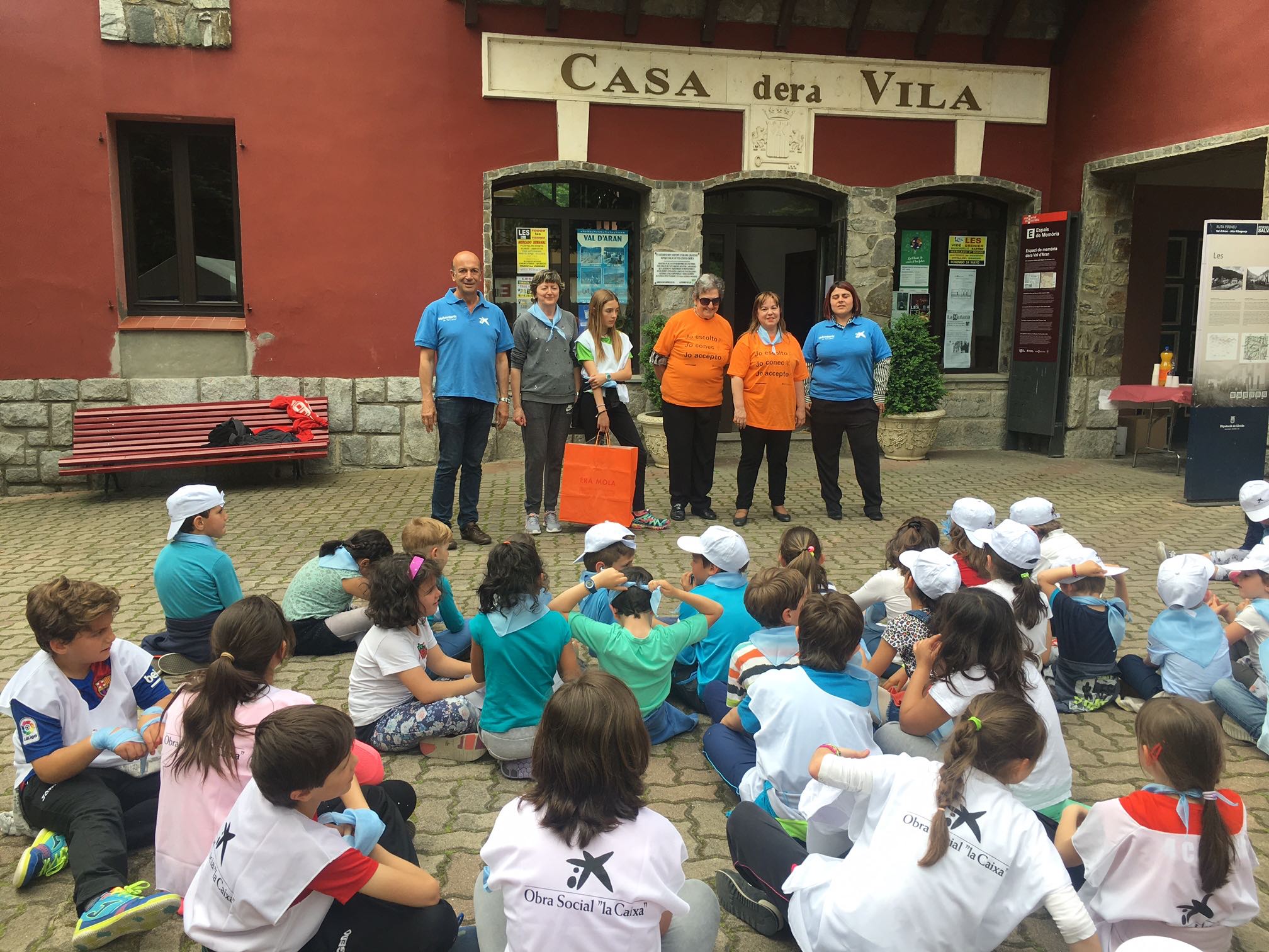 Una carrera solidària a Les