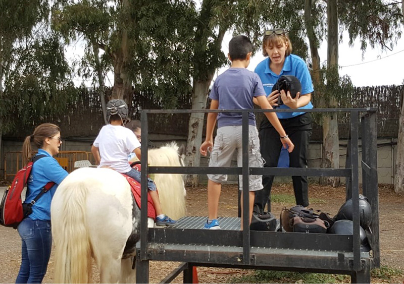 Equinoterapia como vehículo para la integración social