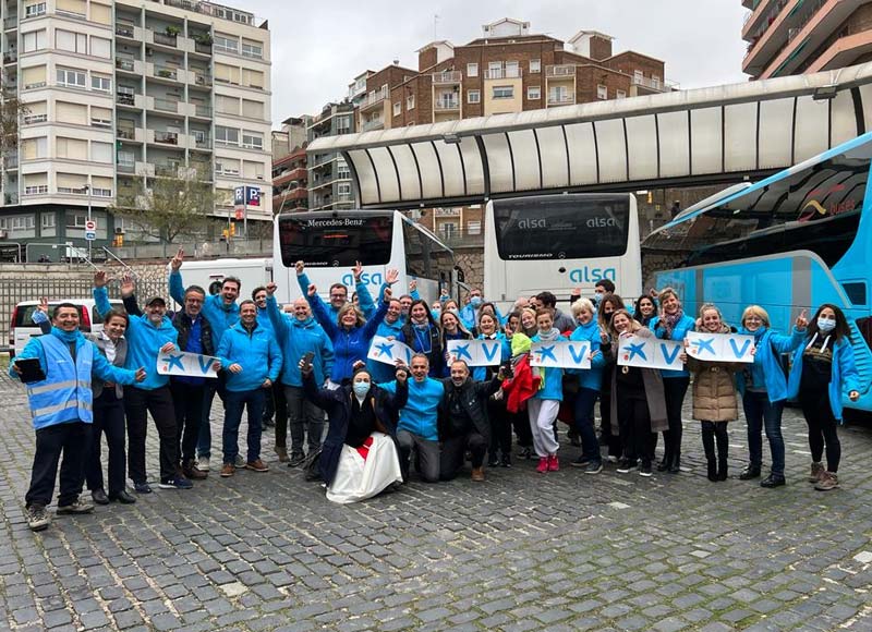 Nuestros Voluntarios se movilizan para trasladar a 200 refugiados ucranianos a España