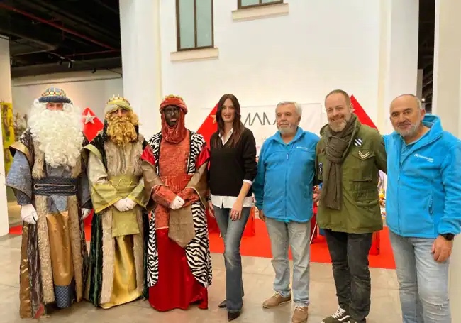 Una colaboración solidaria de Reyes